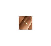 Gold Initial Bracelets for Women - Initial Bracelet Teen Gifts Trendy Stuff Stocking Stuffers for Teens Mom Christmas Gifts for Grandma Wife Best Friend Birthday Gift for Women with 2 Initials Back to