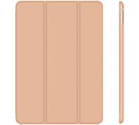 (Gold, iPad 10.2 (2019/220)) Ultra Thin Magnetic Smart Folio Cover + Back Case Light Weight Protective PU Leather Case For Apple iPad Pro 11 inch (2021 / 2020 /2018)
