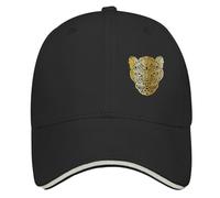 Gold Jaguar Baseball Caps Vintage Dad Hats for Men Gift for Mom Baseball, Black, One size