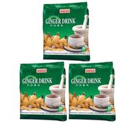 Gold Kili Ginger Drink 360g (PACK OF 3) ¦ Instant Ginger Tea ¦ 20 Sachets Pack X 3 (TOTAL 60 Sachets).