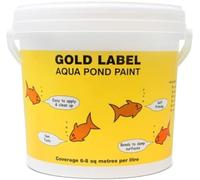 Gold Label Aquatic Pond Paint - 1litre Clear - Self Priming [Misc.]