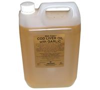 Gold Label Cod Liver Oil With Garlic for Horses - 5 litre Bottle