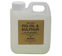 Gold Label Pig Oil and Sulphur for Horse, 1 Litre