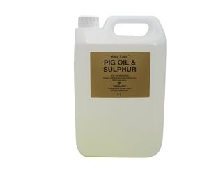 Gold Label Pig Oil and Sulphur for Horses - 5 Ltr