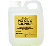 Gold Label Pig Oil and Sulphur for Horses - 5 Ltr