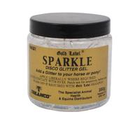 Gold Label Sparkle BodyGel for Horses - Silver - 250g Pot