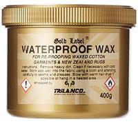 Gold Label Waterproof Wax for Re-Proofing Cotton Clothing and Horse Turnout Rugs, 400 g