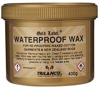 Gold Label Waterproof Wax for Re-Proofing Wax Cotton Clothing & Horse Turnout Rugs 400g