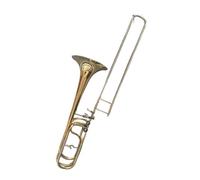 Gold Lacquer Brass Body Bass Bb Trombone Instrument Beginner Trombone