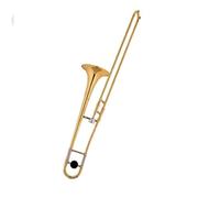 Gold Lacquer Brass Slide BB Alto Trombone Beginner Trombone