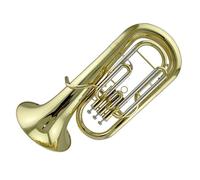 Gold Lacquer Phosphor Copper Leadpipe Cupronickel Tuning Pipe 3 Pistons Bb Tone Euphonium With Case Euphonium For Beginners