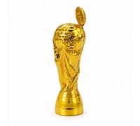 Gold Large 29.5cm World Football Soccer Memorabilia trophy Bubble Toy for Kids,Bubble Blower Machine, Fun Outdoor Sports Party Favor, Lightweight Portable Bubble Maker, Gift for Boys & Girls