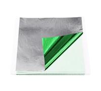 Gold Leaf Sheets 13X13.5cm 100PCS Art Craft Imitation Gold Sliver Foil Papers Colorful(Color 20)