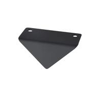 Gold Light Handles for Furniture Cabinet Door Handle Pure Copper Modern Simple Drawer Hidden Triangle Brass Handle(Type A (Matte Black))