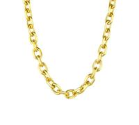 Gold Link Necklace Stainless Steel Gold Chain for Men