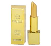 Gold Lipstick, Makeup Metallic Glitter Lipstick Long Lasting Moisturizing Lip Balm Temperature Color Change Solid Lipstick Cosmetics for Women, 200g