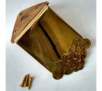 GOLD MANDOLIN FIXED TAIL PIECE AND COVER TAILPIECE ANCHOR