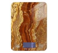 Gold Marble Texture Baking Scale for Food 11lb/0.18oz, 5kg/5g Cute gram and Ounce Scale with 4 Unit for Espresso Baking Meal Prep pesa Digital para alimentos