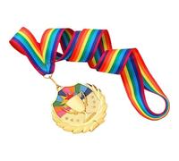 Gold Medals for Awards, Winner Medal Metal with Neck Ribbon Prizes for Kids Adults, Sports Day, Spelling Bees, Competitions, Party