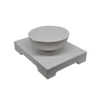 Gold Melting Tools Quartz Welding Brick Quadrangular Hexagonal Soldering Refractory Plate For Holding Ceramic Bowl & Crucible(C.CS.4F-2)