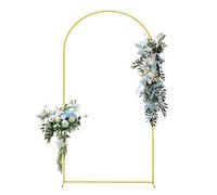 Gold Metal Arch For Wedding Arch, Balloons, Arch Frame Structure And Support Width Weddings, Birthdays, Graduation Parties