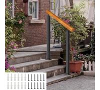 Gold Metal Balustrade Posts for Staircase & Deck Railing - 29.5" Indoor/Attic Column Spindles with Screws, Durable Stair Baluster for Enhanced Safety & Style