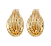 Gold Metal Earrings Trendy Bohemian Geometric Stud Earrings Women Jewelry