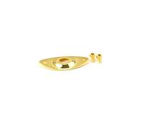 Gold Metal Guitar Jack Plate Gt20 for Electric Bass