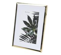 Gold Metal Photo Frame 6x4 | 10x15cm Single Aperture Picture Frame with Mount | Freestanding Photo Display for Cherished Memories