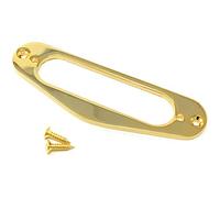 Gold Metal Single Coil Pickup Mounting Ring for Fender Stratocaster Strat Guitar by VINTAGE FORGE | PRS10-GLD
