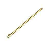 Gold Metal Stair Railing Wall-Mounted il for Indoor & Outdoor Use Non-Slip 150cm Safety Guard for Villas Balconies Hallways and Apartments