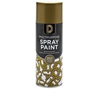 Gold Metallic Finish Multipurpose Aerosol Spray Paint 400ml (1)
