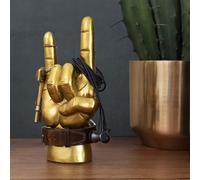 GOLD MINI ROCK ON HEADPHONE STAND