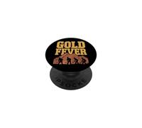 Gold Mining Panning History Adventure Prospector Treasure PopSockets Adhesive PopGrip
