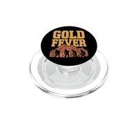 Gold Mining Panning History Adventure Prospector Treasure PopSockets PopGrip for MagSafe