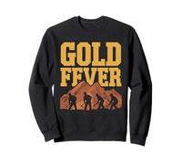 Gold Mining Panning History Adventure Prospector Treasure Sweatshirt