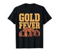 Gold Mining Panning History Adventure Prospector Treasure T-Shirt