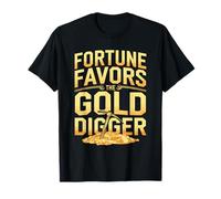 Gold Mining Panning History Adventure Prospector Treasure T-Shirt
