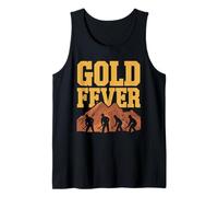 Gold Mining Panning History Adventure Prospector Treasure Tank Top