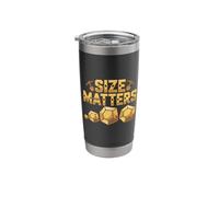 Gold Mining Size Matters Nugget Humor Stainless Steel Insulated Tumbler