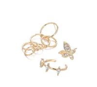 Gold Multi Linked Circle Dangle Earrings For Women, Long 4 Interlocking Hoop Drop Earrings Gifts For Daily Club Party Dating Wear