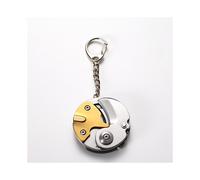 (Gold) Multifunction Coin Knife Keychain Carry Around Outdoor EDC Gadgets Mini Pocket Screwdriver Key Gadget Key Ring Pendant key Chain