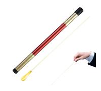 Gold Music Baton Conducting Baton Orchestra Baton wood Handle Music Baton for Choral Orchestral Concerts