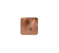 Gold Necklace for Women Trendy 14K Gold Plated Pendant Birthstone Necklace for Women prom Jewelry (NK03-August)