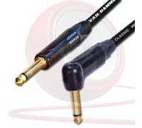 Gold Neutrik Guitar Jack to Jack Lead. Long Van Damme Cable. 1m 2m 5m Electric