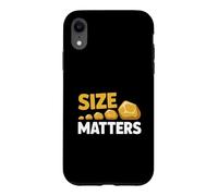 Gold Nugget Size Matters Prospecting Humor Case for iPhone XR