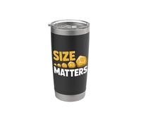 Gold Nugget Size Matters Prospecting Humor Stainless Steel Insulated Tumbler