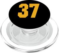 Gold Number 37 Jersey Big #37 Uniform Favorite Player PopSockets PopGrip for MagSafe