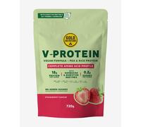 Gold Nutrition V-Protein strawberry flavor shake 720 g.