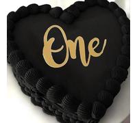Gold One Cake Topper,Acrylic 1st Birthday Cake Decoration Supplies for Boys or Girls,First Birthday Cake Topper for Baby Shower 1st Birthday Party Supplies Photo Booth Props(4.72×3.15 in)